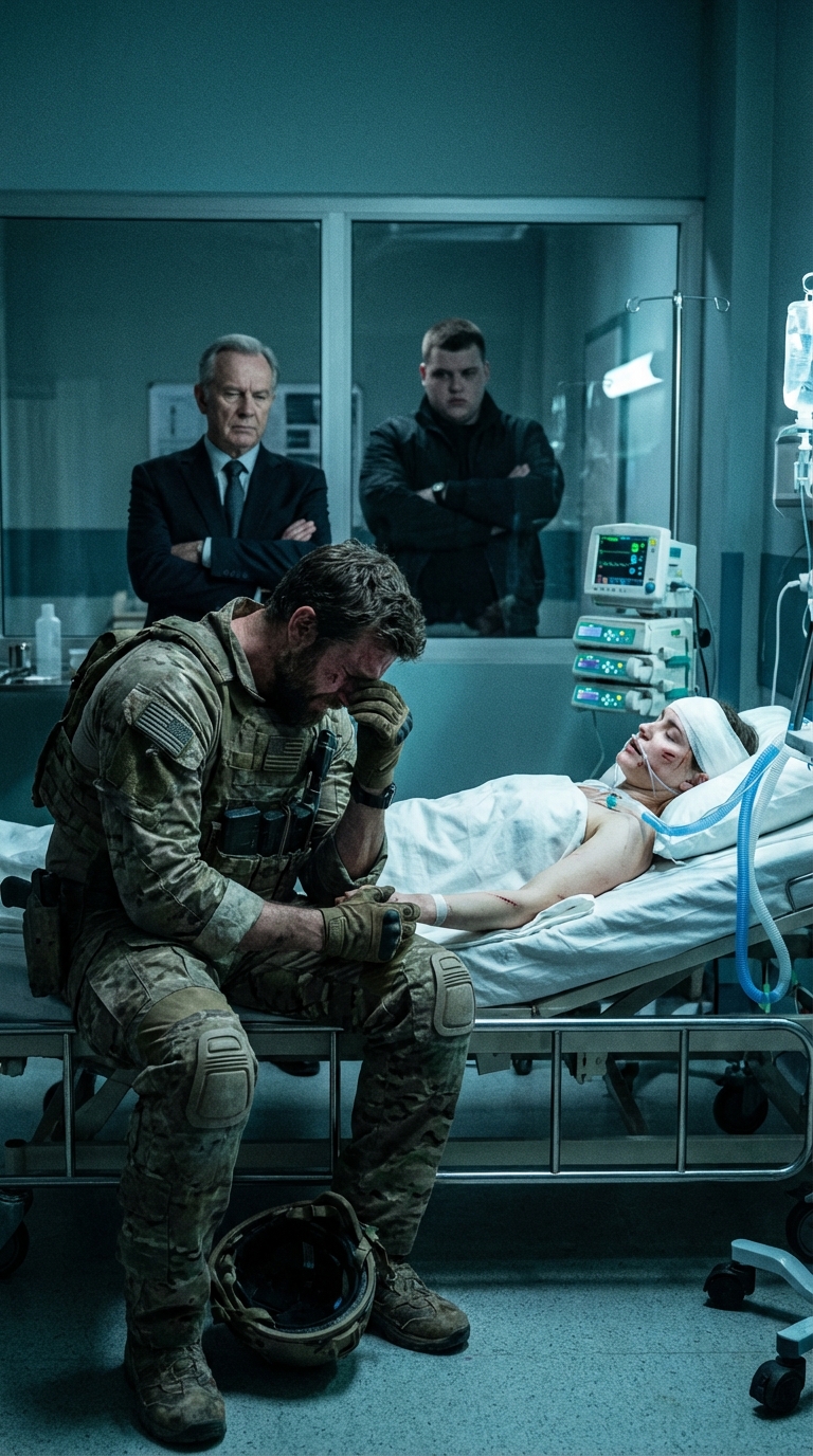 Egy Delta bevetésről hazaérve az intenzív osztályon találtam a feleségemet. Az arca… Nem ismertem fel. Az orvos azt suttogta: „Harmincegy törés. Tompa ütés okozta trauma. Ismételt ütések.” Aztán megláttam őket a szobája előtt – az apját és hét fiát –, mosolyogva, mintha épp most nyertek volna valamit. A nyomozó azt mondta: „Ez családi ügy. A rendőrség nem nyúlhat hozzájuk.” Megnéztem a kalapácsnyomot a koponyáján, és azt válaszoltam: „Jó. Mert én nem vagyok rendőr.” „Mi történt velük… egyetlen bíróság sem ítélkezhet felettük.”