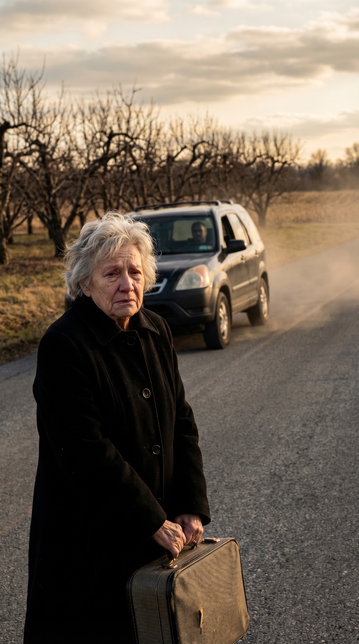 Egy hideg pennsylvaniai reggelen temettem el a közel ötven éve házas férjemet. Másnapra a saját gyermekeim a szemembe néztek, és azt mondták: „Anya, ez a farm mostantól a miénk.” Aztán a fiam otthagyott egy elhagyatott út szélén egyetlen bőrönddel, és elhajtott. Azt hitték, mindent elvettek tőlem. Amit soha nem gondoltak volna, az az volt, hogy még mindig őrzöm azt az egyetlen titkot, ami meghiúsíthatja a tervüket. – Igaz történetek