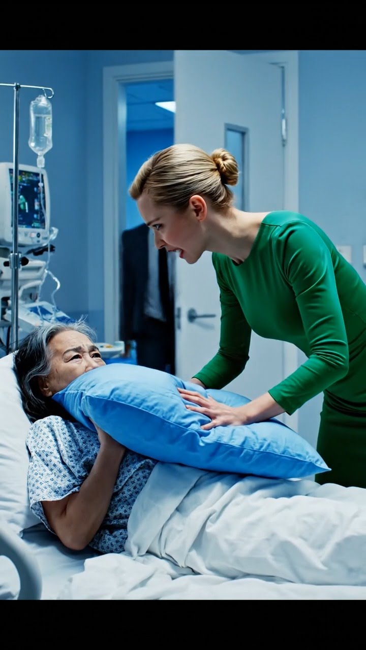 Korán visszaértem a Mercy Hillre, abban a hitben, hogy meglepem anyámat egy kávéval. Ehelyett benyitottam a 218-as szobába, és hallottam, ahogy felkiáltok: „Marissa, mit csinálsz?!” A feleségem megpördült, a párnát még mindig a kezében tartva, miközben anyám levegőért küzdött maga alatt. Abban a pillanatban darabokra hullott a házasságom – és rájöttem, hogy a szeretett nő lehet a legnagyobb veszély anyám életében. Ami ezután kiderült, az még rosszabb volt. – Igaz történetek