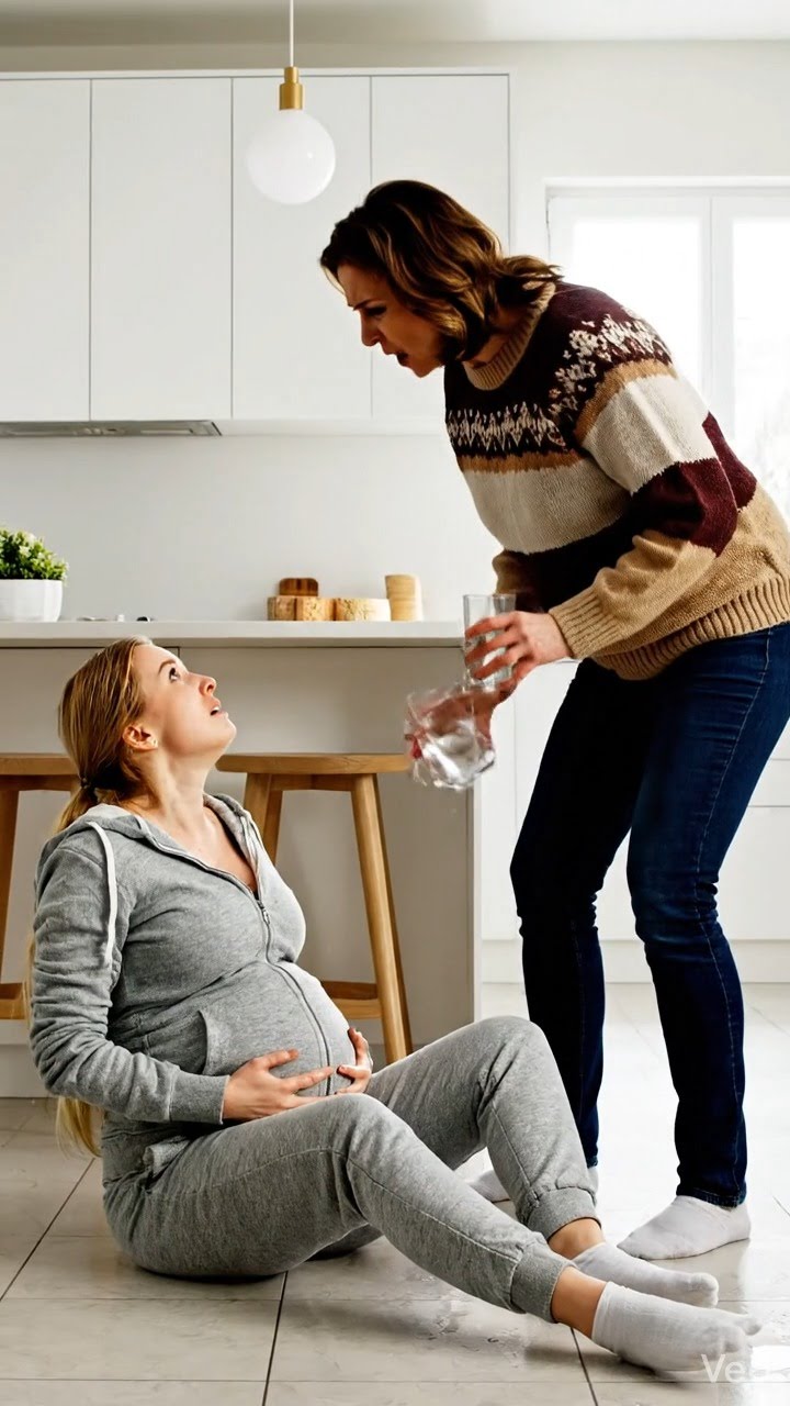 Azt hittem, hogy a teherbeesés végre a család részévé tesz. Ehelyett gyengébbé tett az anyósom szemében. Azon a napon, amikor a kimerültségtől összeestem, vizet loccsantott az arcomba, és gúnyosan azt mondta: „Olyan lusta vagy, hogy el tudsz aludni a ház közepén?” Aztán a lába a gyomromba csapódott – és egy szörnyű pillanatban elvesztettem a babámat. De ez nem az én történetem vége volt. Ez az övé kezdete volt. – Igaz történetek