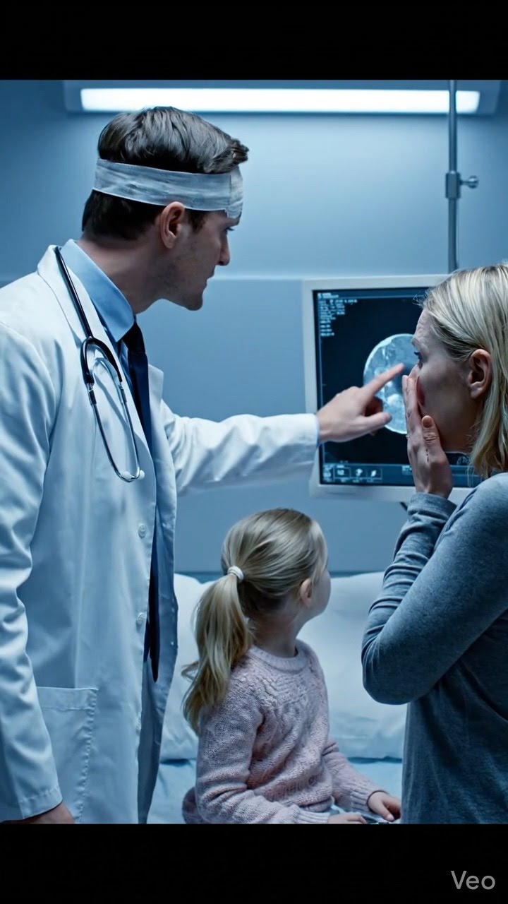 „Anya, fáj a fejem…” A 8 éves lányom furcsán gyengének tűnt, ezért rohantam vele a kórházba. De abban a pillanatban, hogy az orvos megnézte az MRI-felvételét, megdermedt. Aztán felém fordult, és azt mondta: „Asszonyom, ezt azonnal látnia kell.” Felnéztem a képernyőre – és azonnal éreztem, hogy meghűl bennem a vér… – Történet
