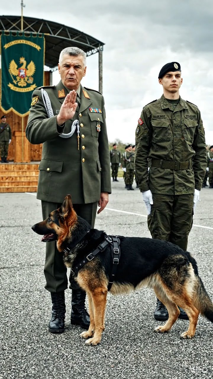 A bázisparancsnok már a kitüntetés átadásának felénél járt, amikor a korábbi K9-esem elfordult, hogy leüljön az ottfelejtett csizmáimhoz.
