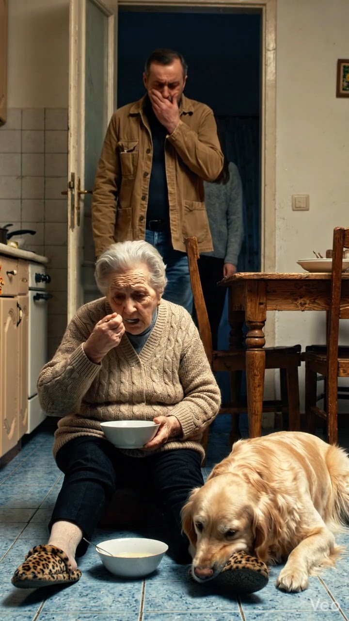 Korán értem haza, csendre számítottam – aztán lefagytam. A 80 éves anyám a hideg padlón ült, és úgy evett, mintha nem tartozna sehova. A menyasszonyom azt mondta, nincs szüksége különleges bánásmódra. „Ő az anyám” – mondtam. De az elfordított tekintete elárulta, hogy ez nem az első alkalom – és túl későn érkeztem.