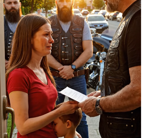 Egy egyedülálló anya a fia reggelijére szánt utolsó 8 dollárját egy csendes benzinkútnál egy sérült motoros megsegítésére költötte – nem sejtve, hogy napokkal később a háza előtt felhangzó tucatnyi motoros hang elárulta, miért nem feledkezett meg soha a kedvességéről.