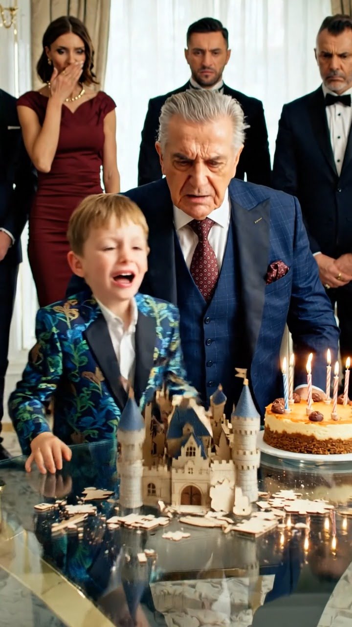 A BÁTYÁM ÖSSZETŰRTE A FIAMMAK KÉSZÍTETT KÉZZEL KÉSZÍTETT SZÜLETÉSNAPI AJÁNDÉKOT, NEVETT, MÍG A KISFIAM AZ EGÉSZ CSALÁD ELŐTT SÍRT, ÉS MINDENKI „CSAK VICCKÉNT” ÜLTETI – DE AZTÁN APÁM FELÁLLT, LEVETTE AZ ARANYGYŰRŰT, AMIT SOHA NEM VESZETT LE, AZ ASZTALRA LECSA, ÉS MONDT VALAMI OLYAN HIDEGET, HOGY NEM CSAK A BULIT TESZTE TÖNKRE… MINDENT ELPUSZTÍTOTT, AMIRŐL MÉG MARADT A CSALÁDBAN…