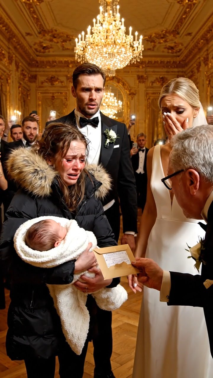 Hat héttel azután, hogy Mason betuszkolt engem és az újszülöttünket egy fehérbe, még mindig hallottam az utolsó szavait: „Jól leszel. Te mindig túléled.” Most ott álltam csillogó esküvője hátuljában, a babám a mellkasomnak dőlve aludt, a kezemben pedig egy lezárt boríték égett. Amikor meglátott, elhalványult a mosolya. „Mit keresel itt?” – sziszegte. Én pedig azt suttogtam: „Odaadom neked, amit elfelejtettél… és elveszem, amit elloptál.” Aztán a zene elhallgatott.