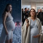„Jó sétát, disznó!” – nevetett a férjem gonoszul, és erőteljesen kirúgott a teherautójából a fagyos hóviharba. Keményen a hóba landoltam, terhes hasamat fogva, miközben a hátsó lámpái belehalványultak a fehérségbe. Mínusz tíz fok volt, mérföldekre minden várostól. Azt akarta, hogy halálra fagyjak itt kint. Lassan felálltam, leporoltam a havat, és elővettem a műholdas telefont. – Igaz történetek