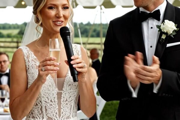 A fiam esküvőjén Madison felemelte a poharát, és azt mondta: „A nászút után beköltözünk a ranchra.” Háromszáz vendég tapsolt, miközben a fiam úgy bámult a pezsgőjébe, mintha a halott férjem földje már gazdát cserélt volna. Kiléptem, felhívtam a megyei nyilvántartást, és mielőtt felvágták volna a tortát, a menyasszony mosolya eltűnt.
